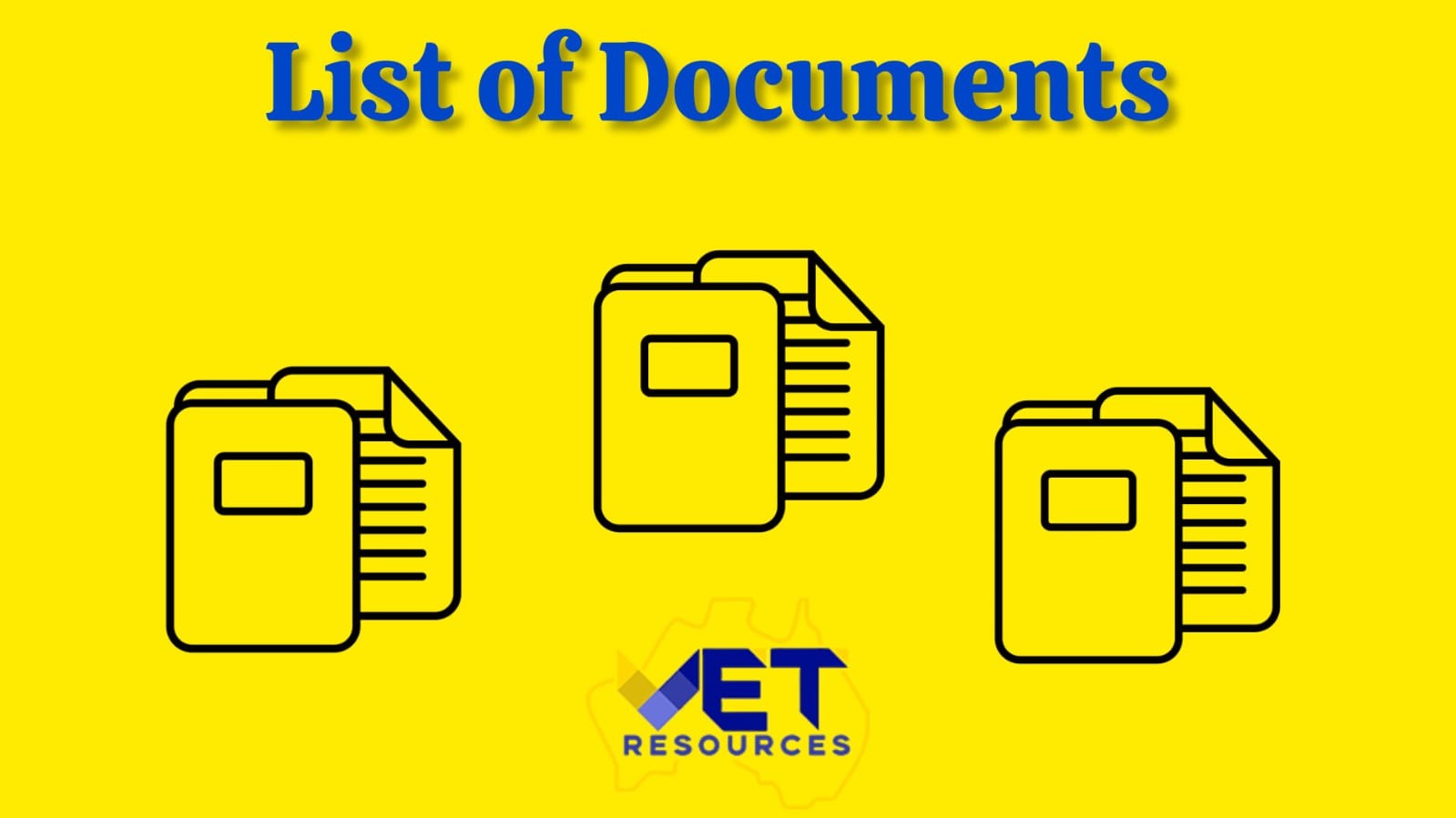 List of Documents List of Documents