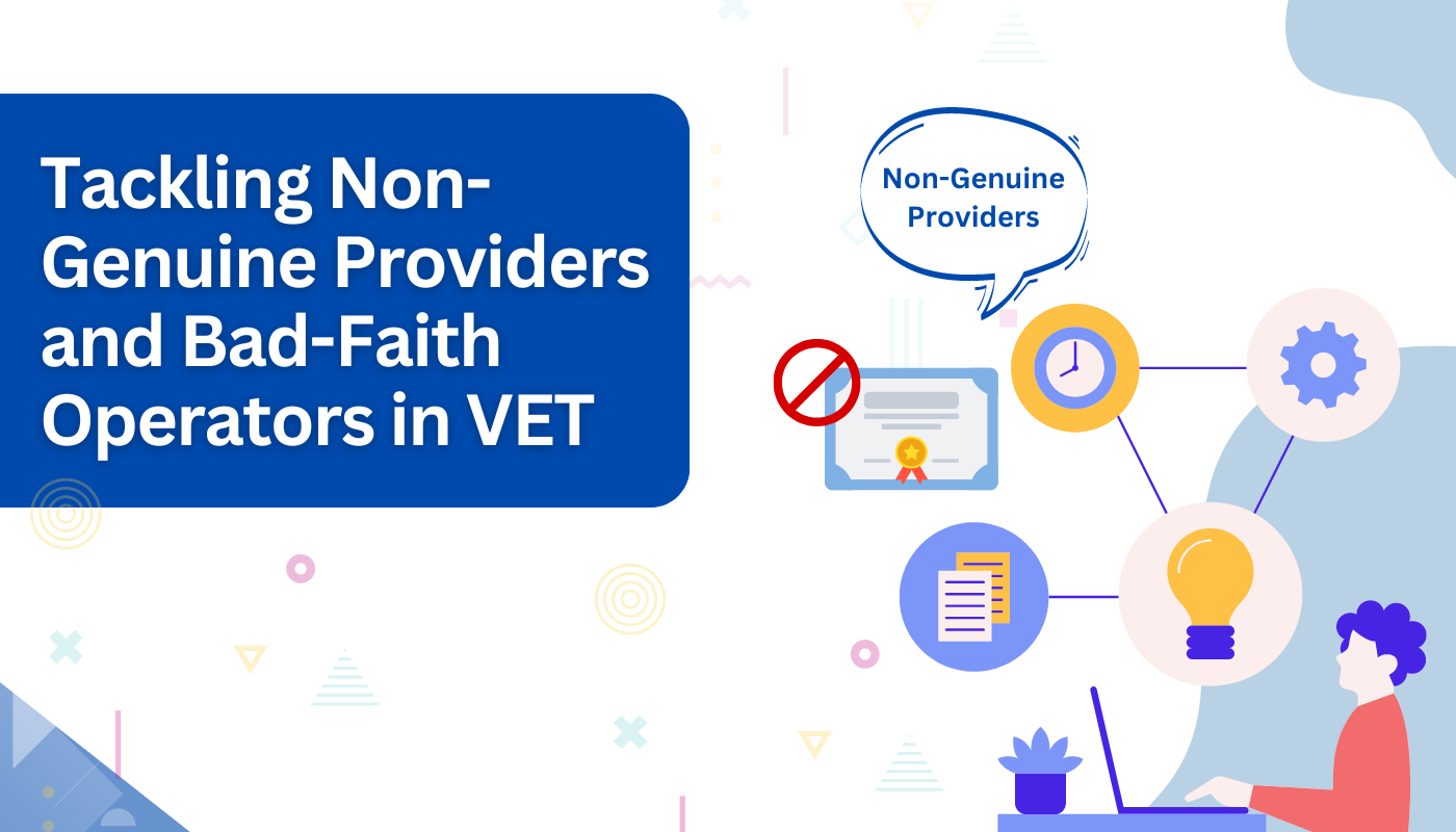Non-Genuine Providers in VET