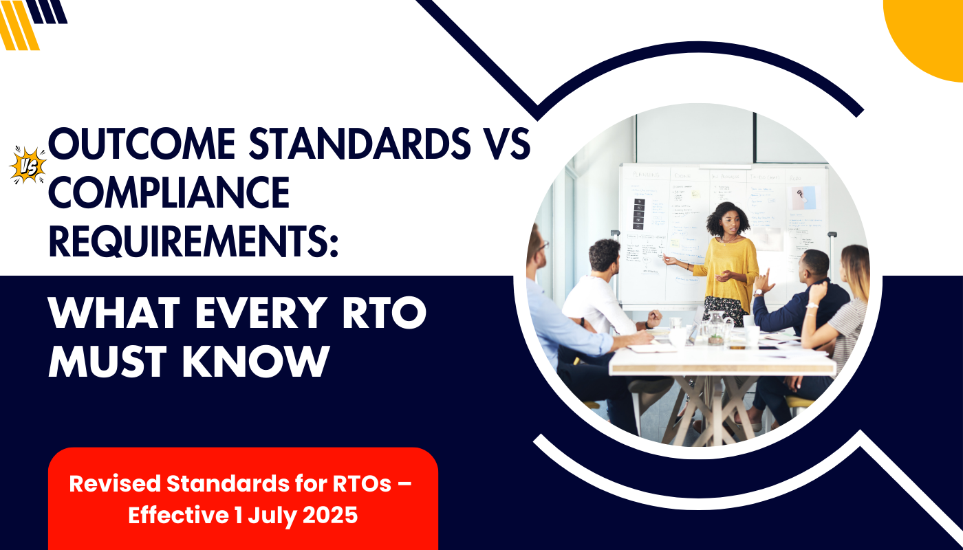 outcome standards vs compliance requirements